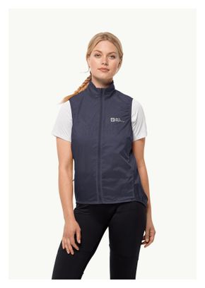 Veste sans manche Jack Wolfskin Morobbia Wind Gris Femme