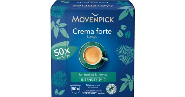 Mövenpick Lungo Crema Forte 50 Kapseln