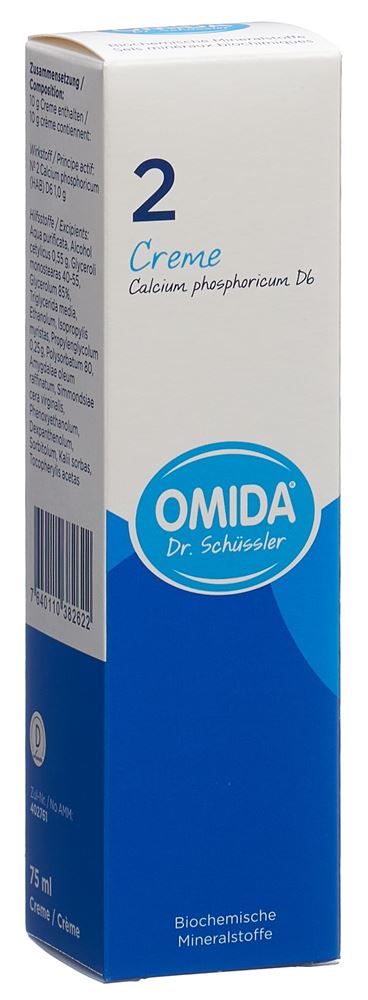 Omida Nr2 Calcium phosphoricum Creme 6 D Tb 75 ml