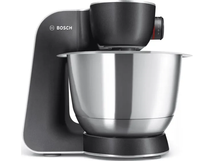 Bosch MUM5 MUM58M64 - Køkkenmaskine - 1000 W - sort/ sølv