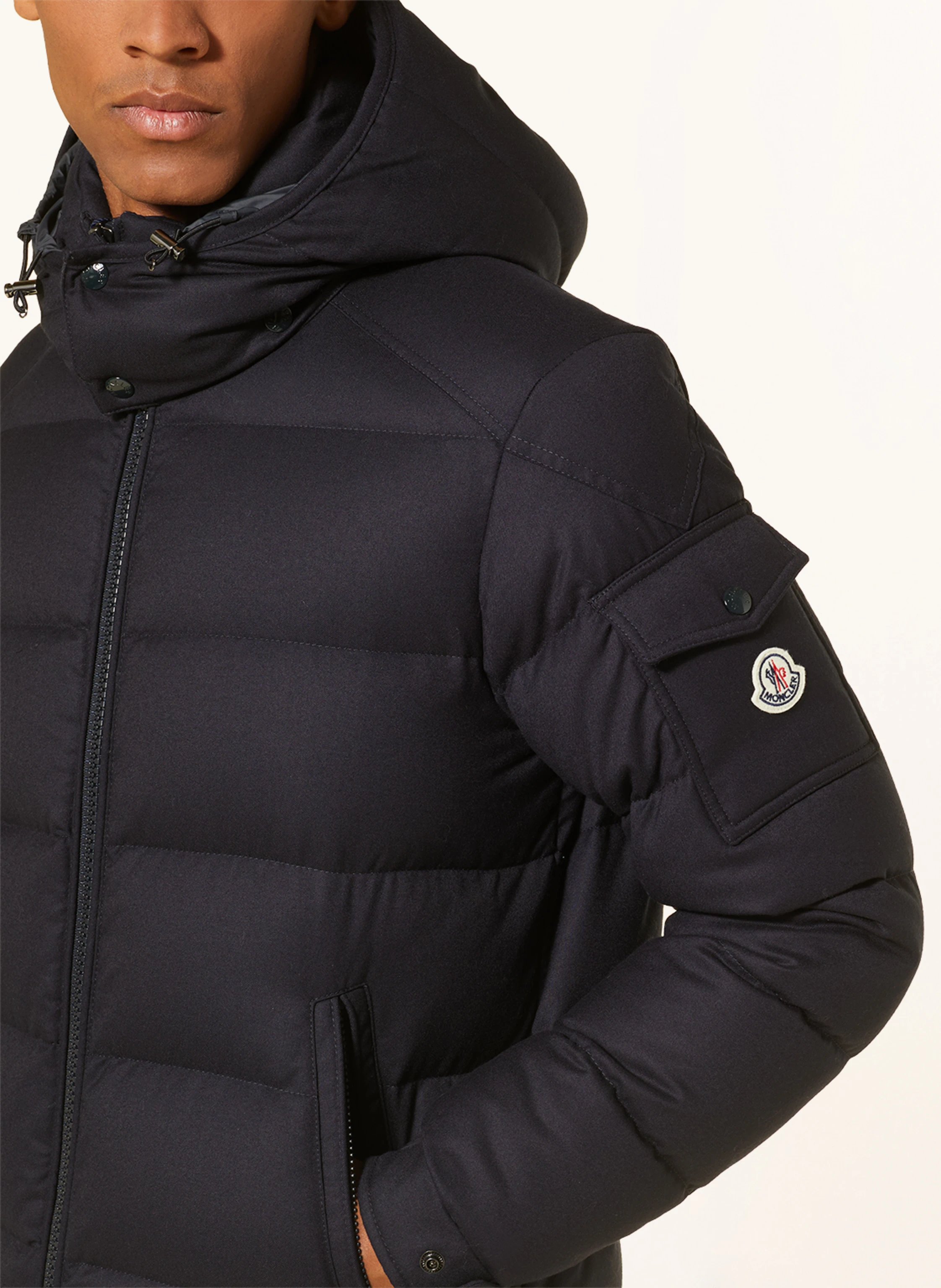 MONCLER Daunenjacke MONTGENEVRE mit abnehmbarer Kapuze