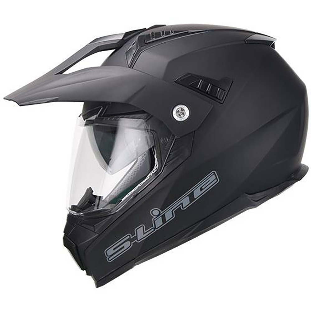 S-Line - Casque Crux S789 Noir Mat