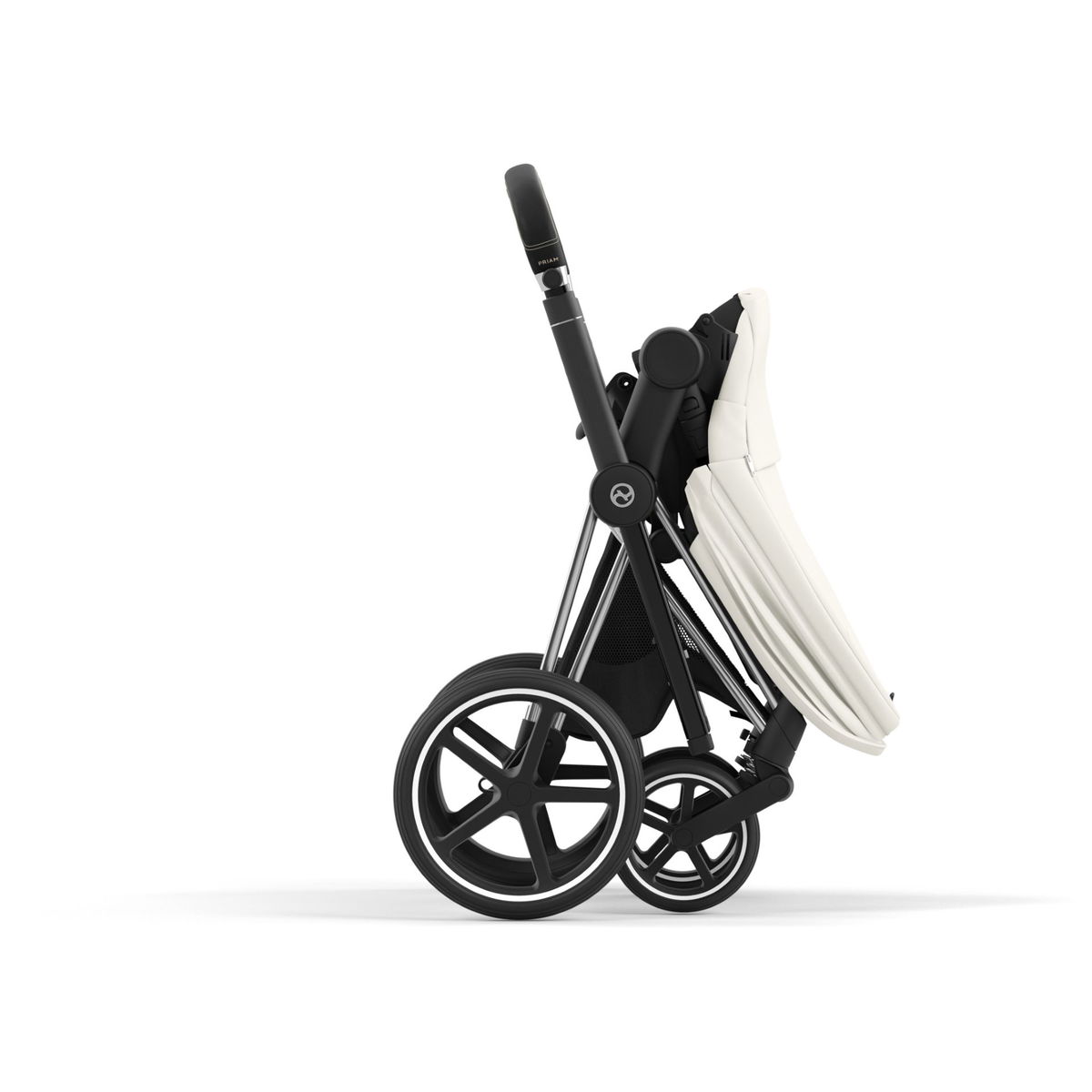 CYBEXCYBEX   Priam 4.0 Chrome Black Kombikinderwagen off white light beige