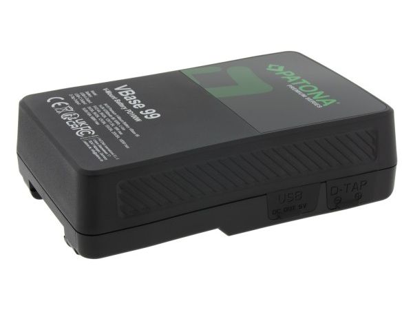 Patona Digitalkamera-Akku VBase 99 Leistungsstarker Kameraakku mit USB-C Power Delivery