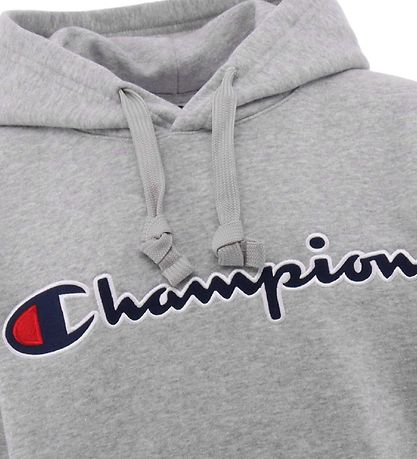 Champion Fashion H?ttetr?je - Gråmeleret m. Logo