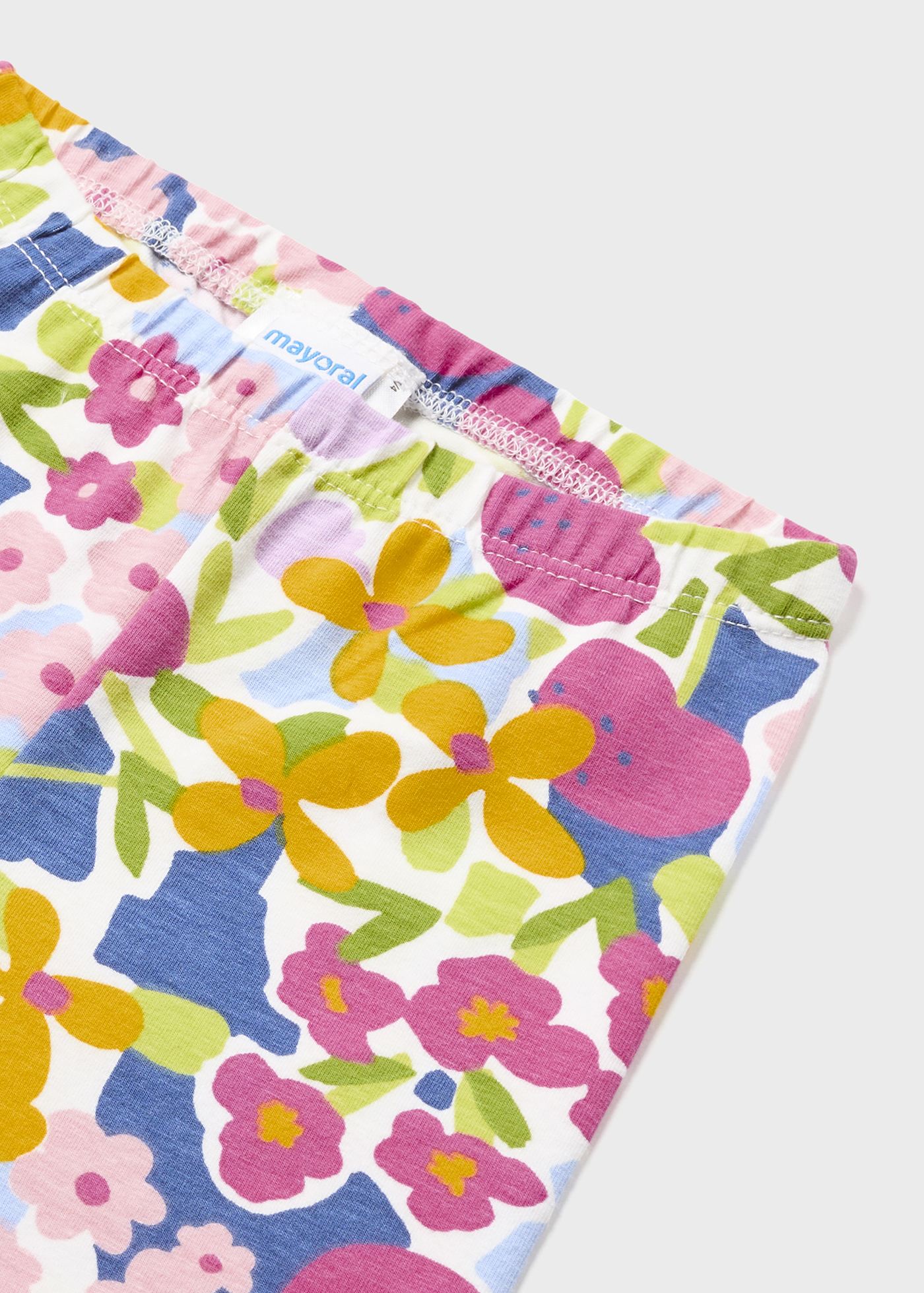 Conjunto de 2 peças em algodão sustentável estampado para bebê