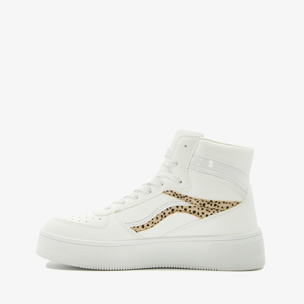 Blue Box hoge dames sneaker wit