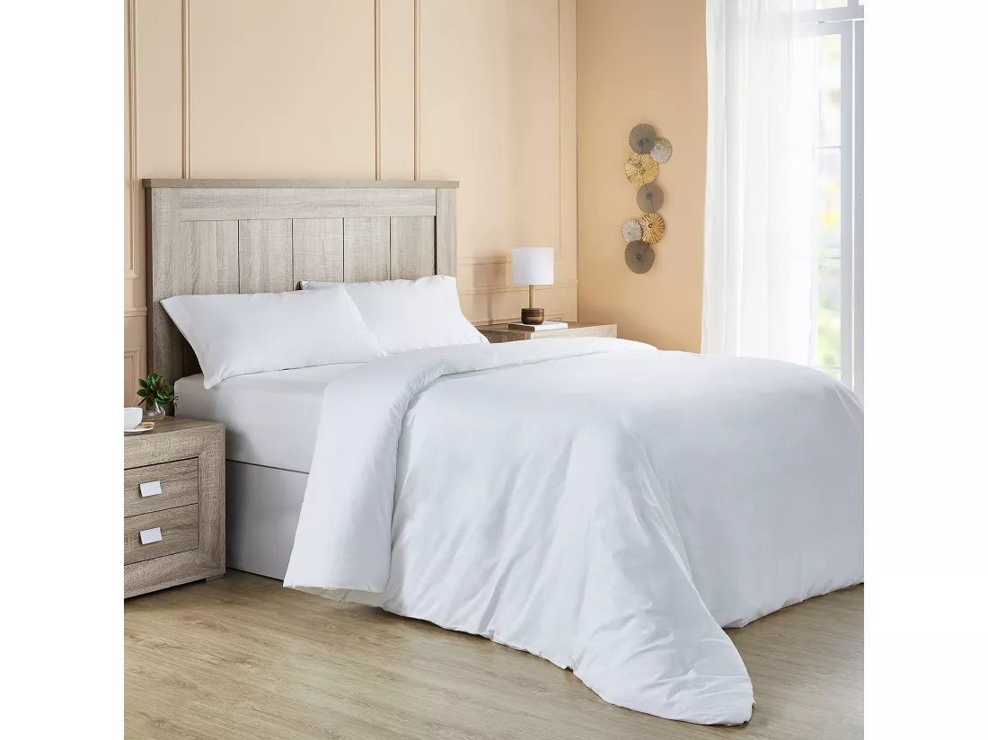 Jeu de housse de couette 100 % coton 300 fils