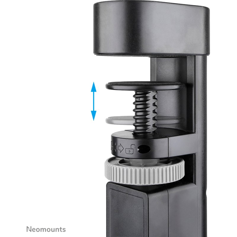 Neomounts DS22-840BL6 Multiprise de bureau avec pince et ports USB-C et USB-A - charge rapide