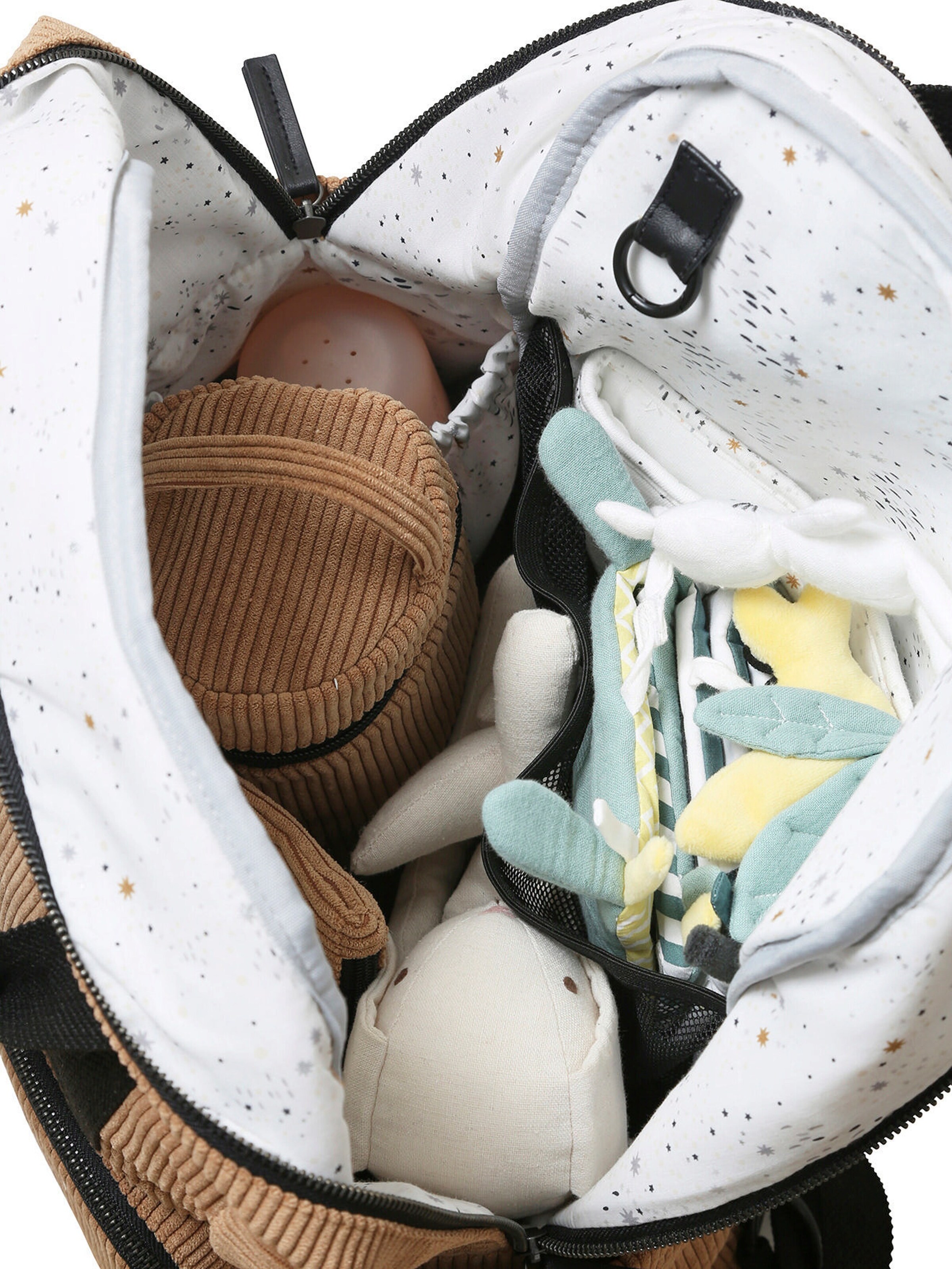 Vertbaudet Wickelrucksack TRAVEL hellbraun