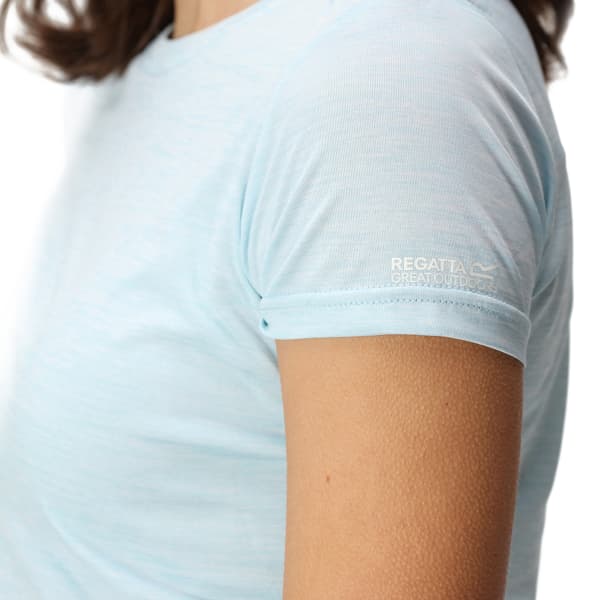T-shirt randonnée REGATTA W FINGAL EDITION SEA HAZE