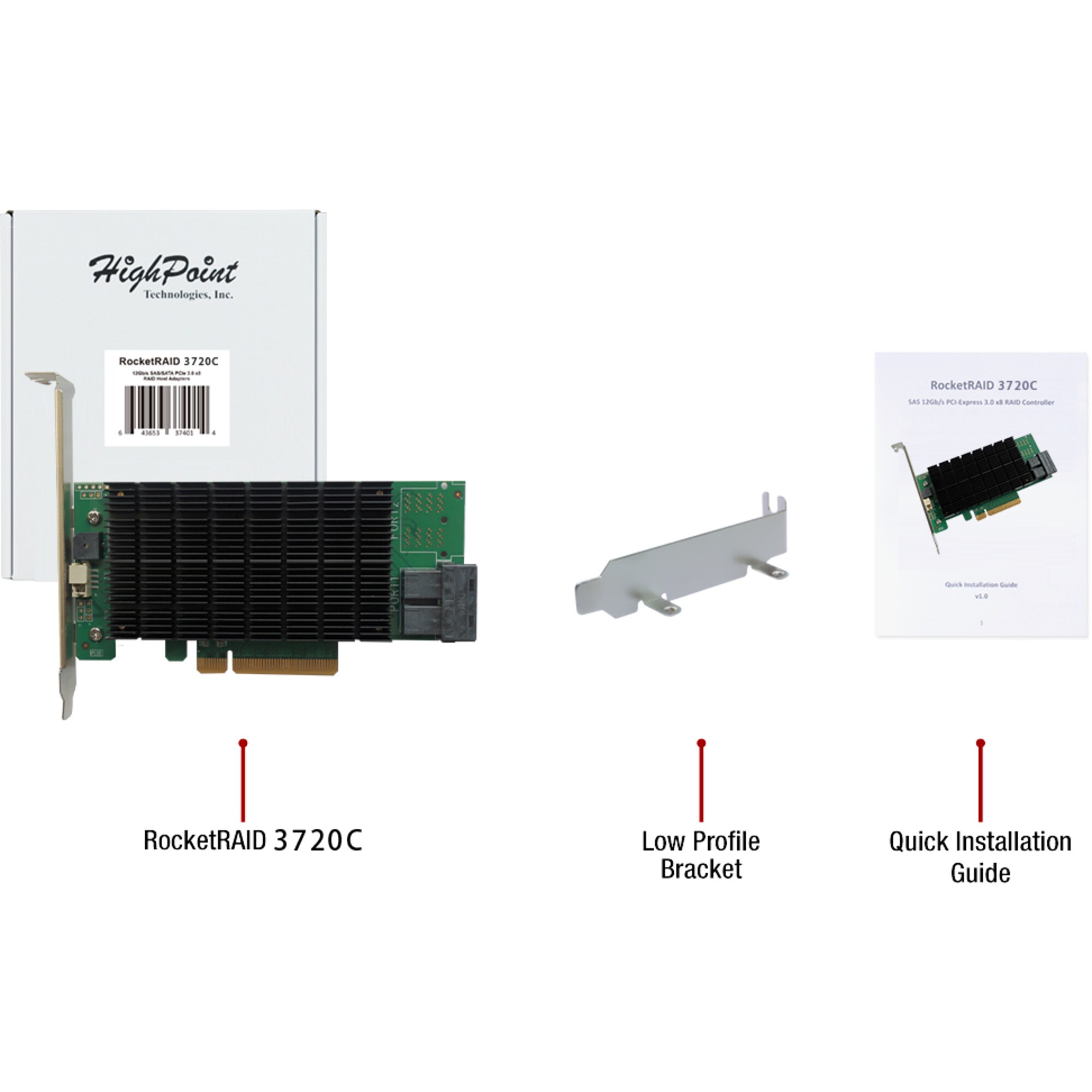 HighPoint RAID-Karte RocketRAID 3720C