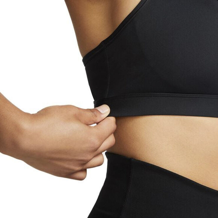 Nike Dri-FIT Medium Support polstret sports bh Sort