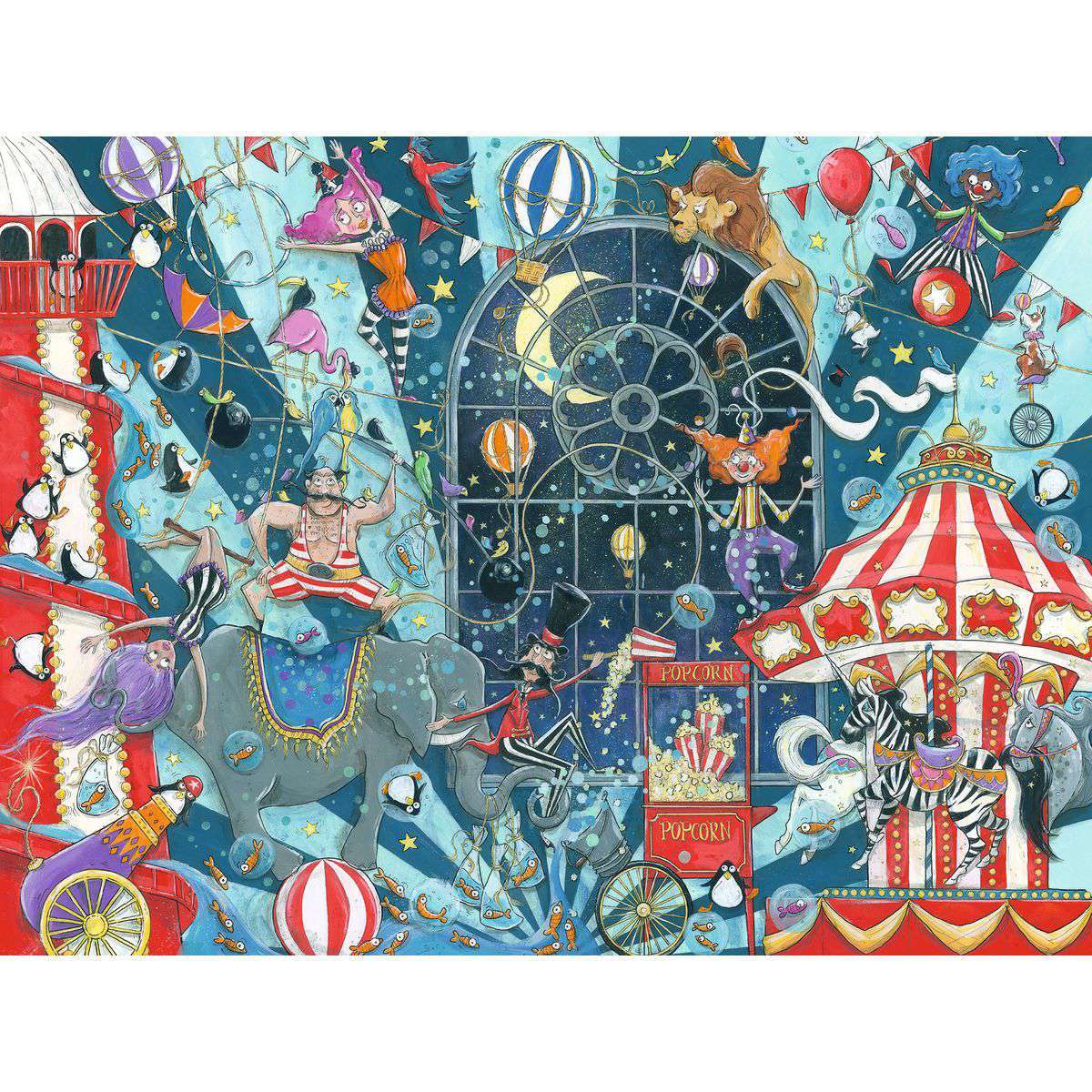 Ravensburger Spiel Willkommen beim Zirkus
