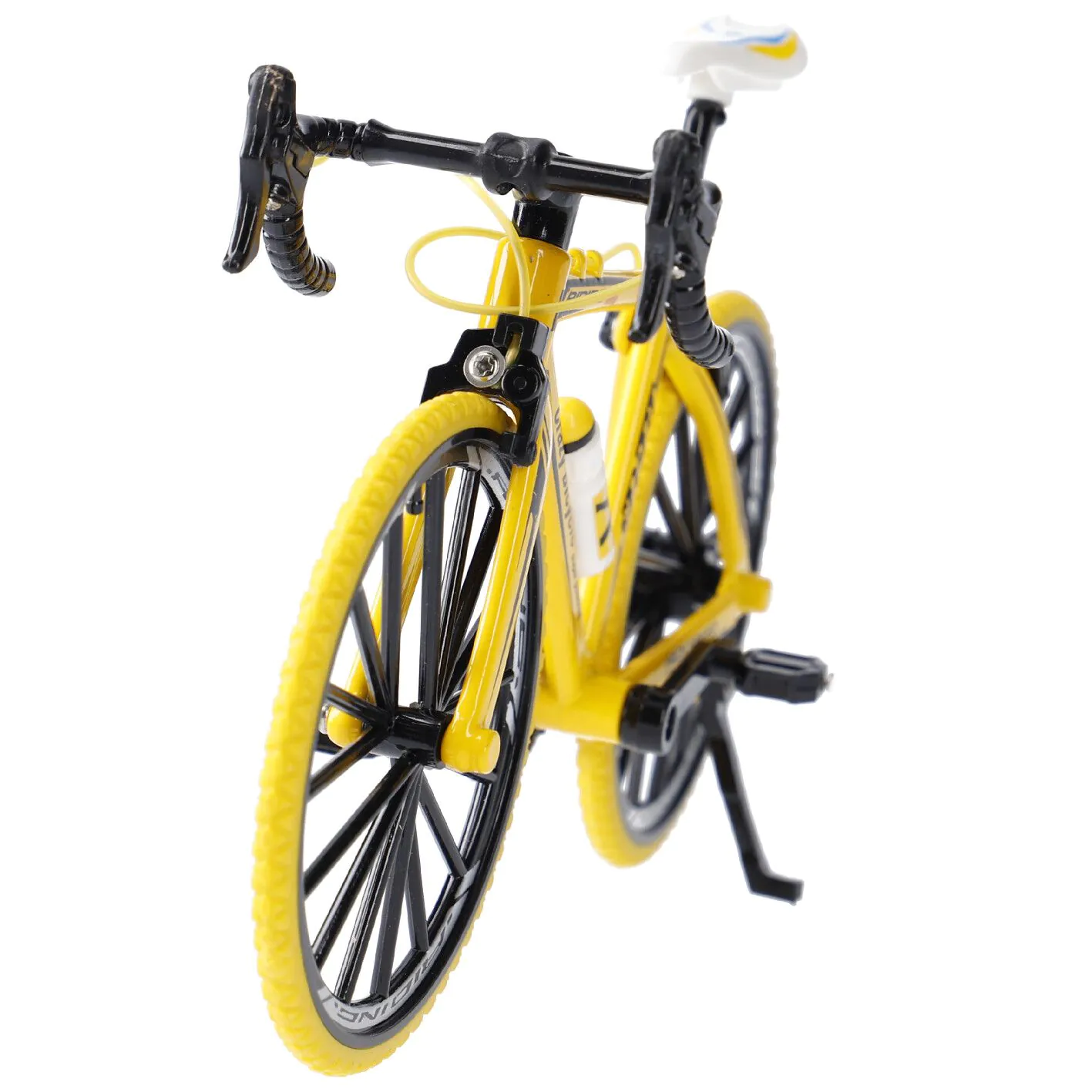 Mini-Fahrrad, Rennrad/gelb, 18 cm
