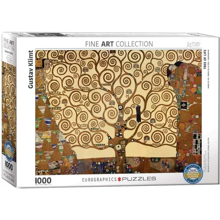 Eurographics Lebensbaum von Gustav Klimt, 1000 Teile