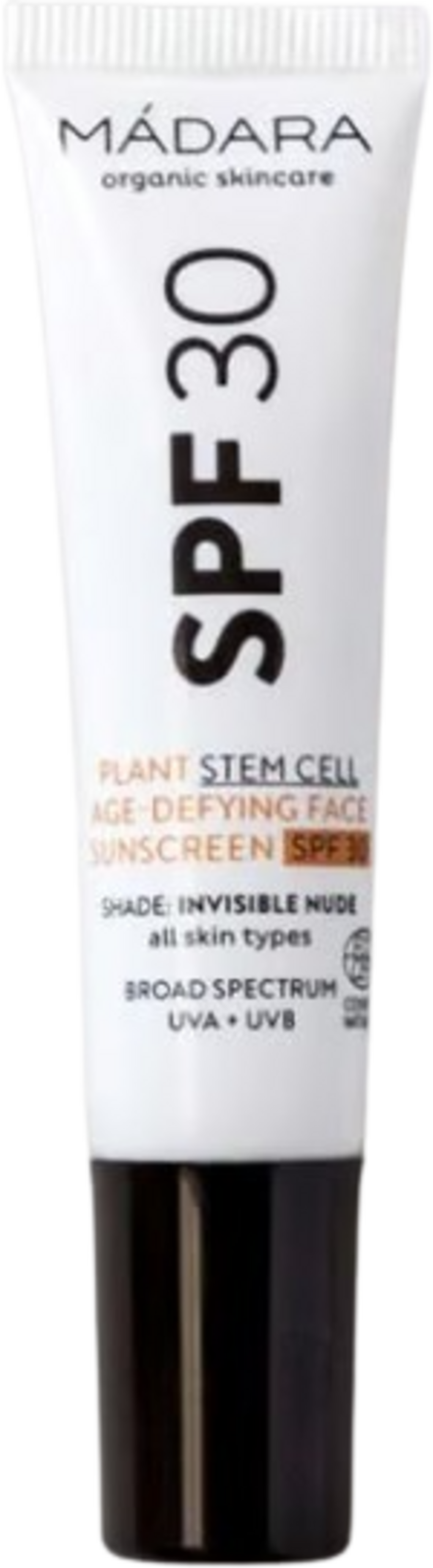 MÁDARA Organic Skincare  Plant Stem Cell Age-Defying Face Sunscreen SPF 30, 40 ml