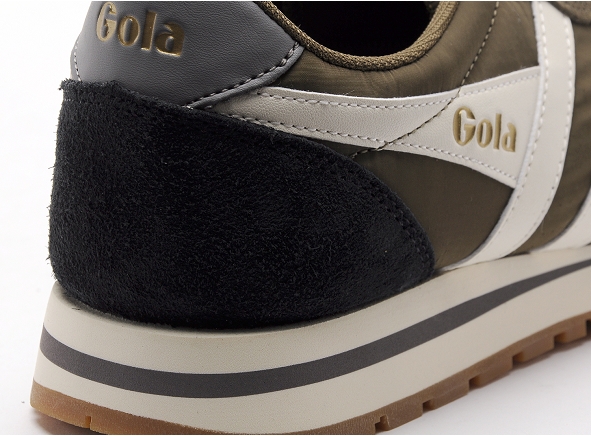 Gola basses homme daytona chute cmb363 kaki
