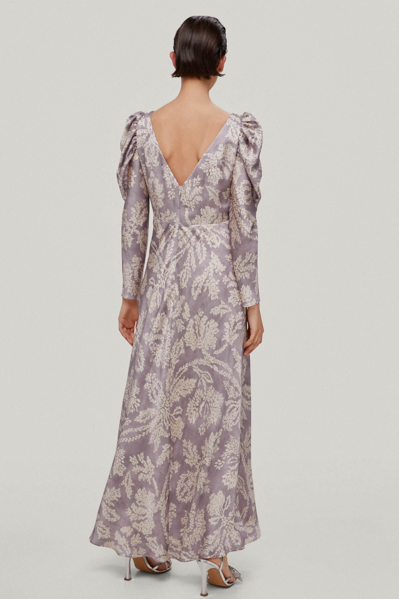 Vestido Camila estampado - Roxo
