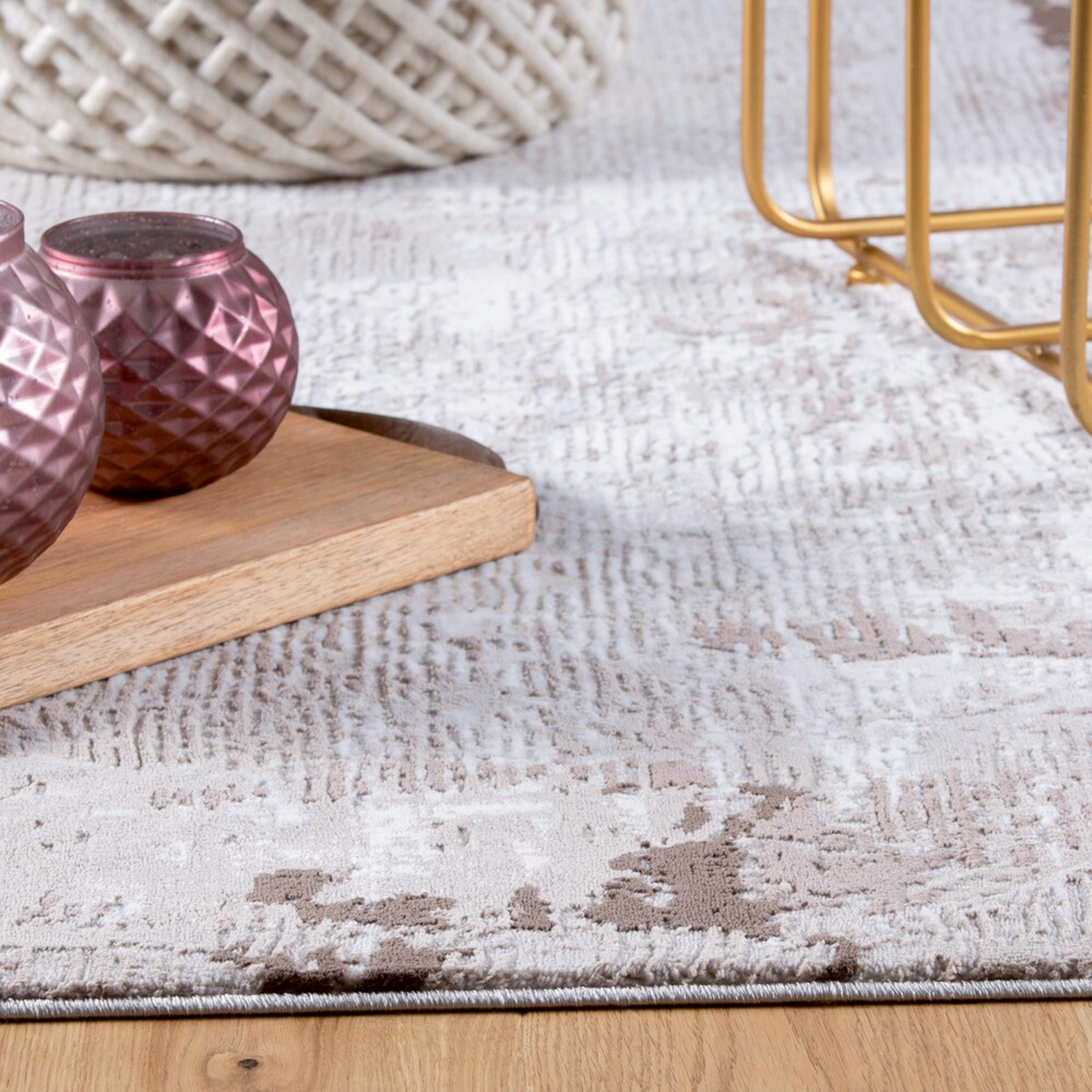 Teppich FLOOR 132 Opal 912 taupe 160 x 230 cm