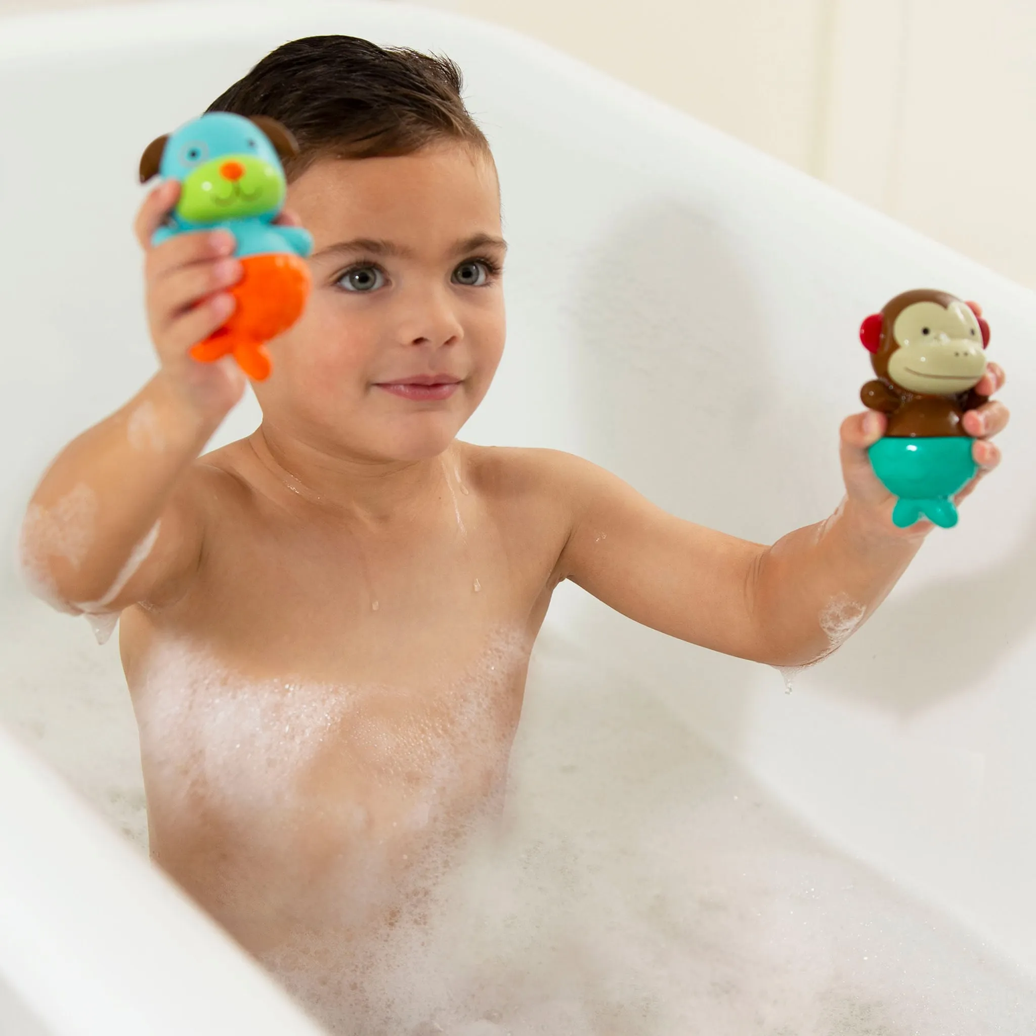 Skip Hop Singe et Chien de Bain
