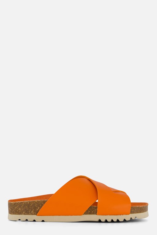 Scholl Vivian Sandalen oranje Synthetisch