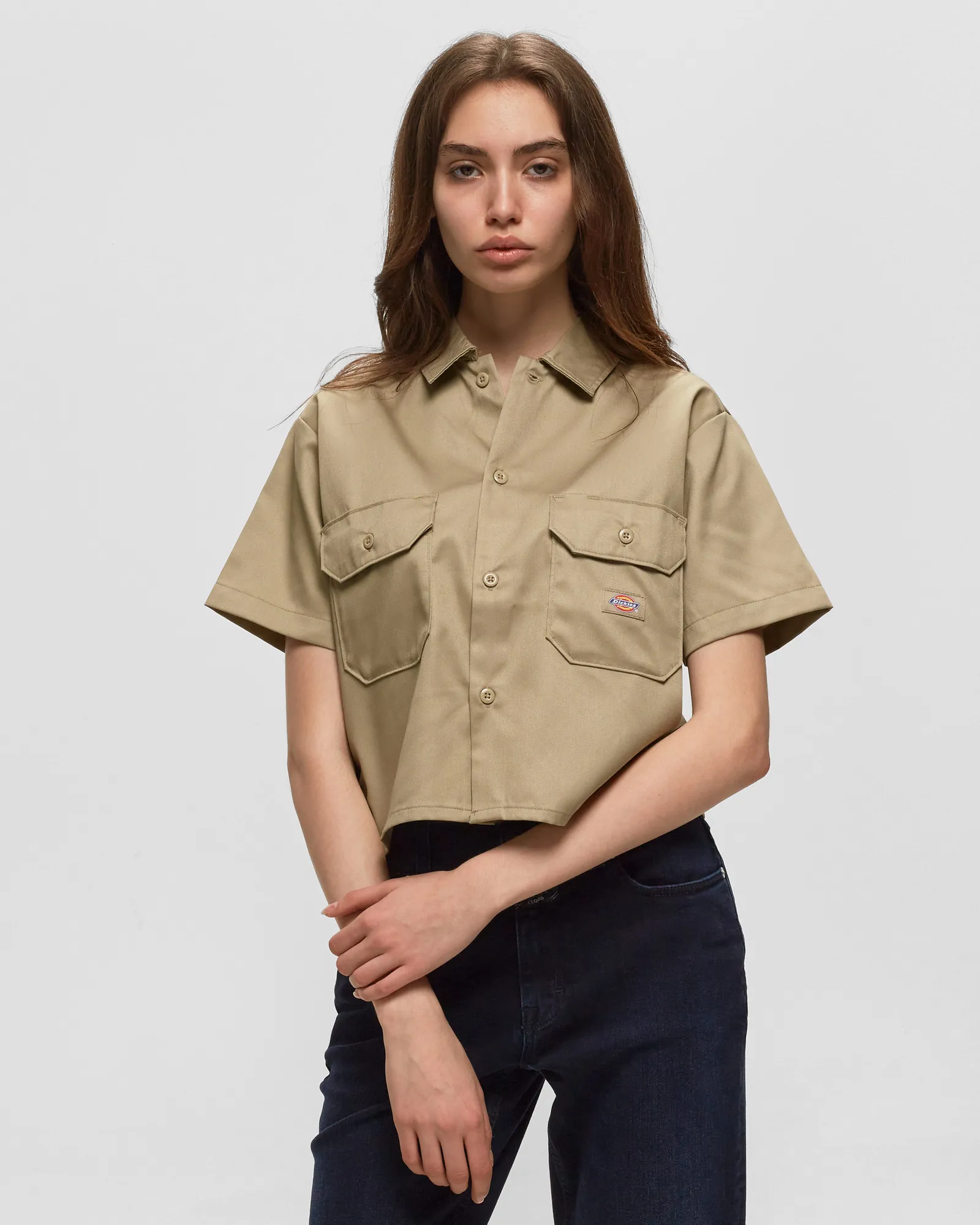 DICKIES WORK SHIRT SS W REC
