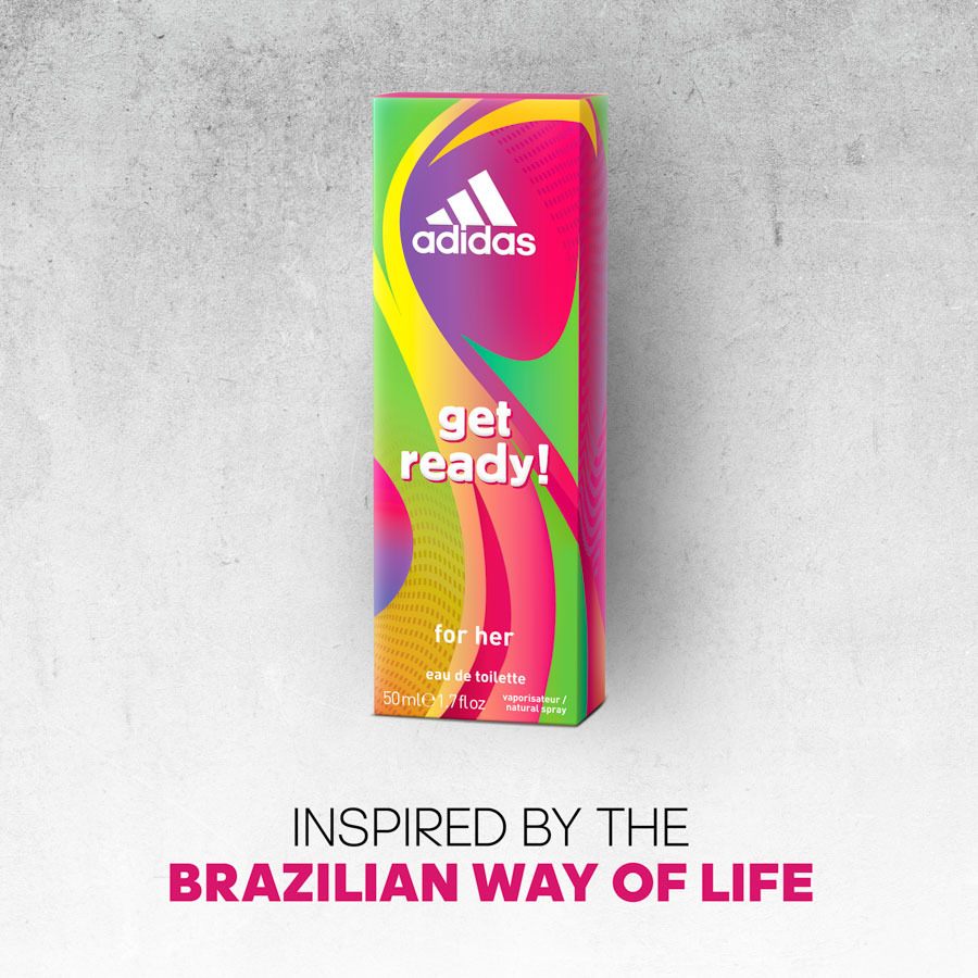 Adidas Get Ready Eau De Toilette 50ml