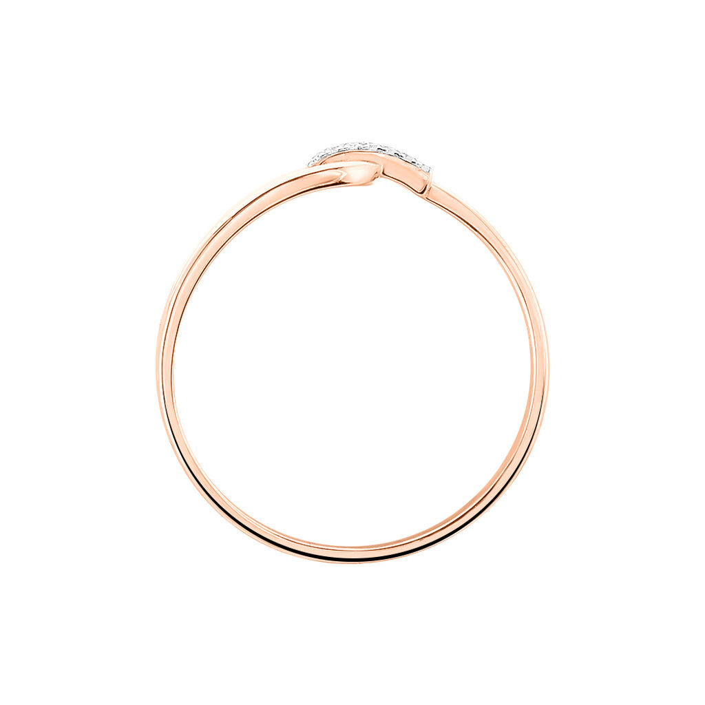 Bague Cyranna Or Rose Diamant