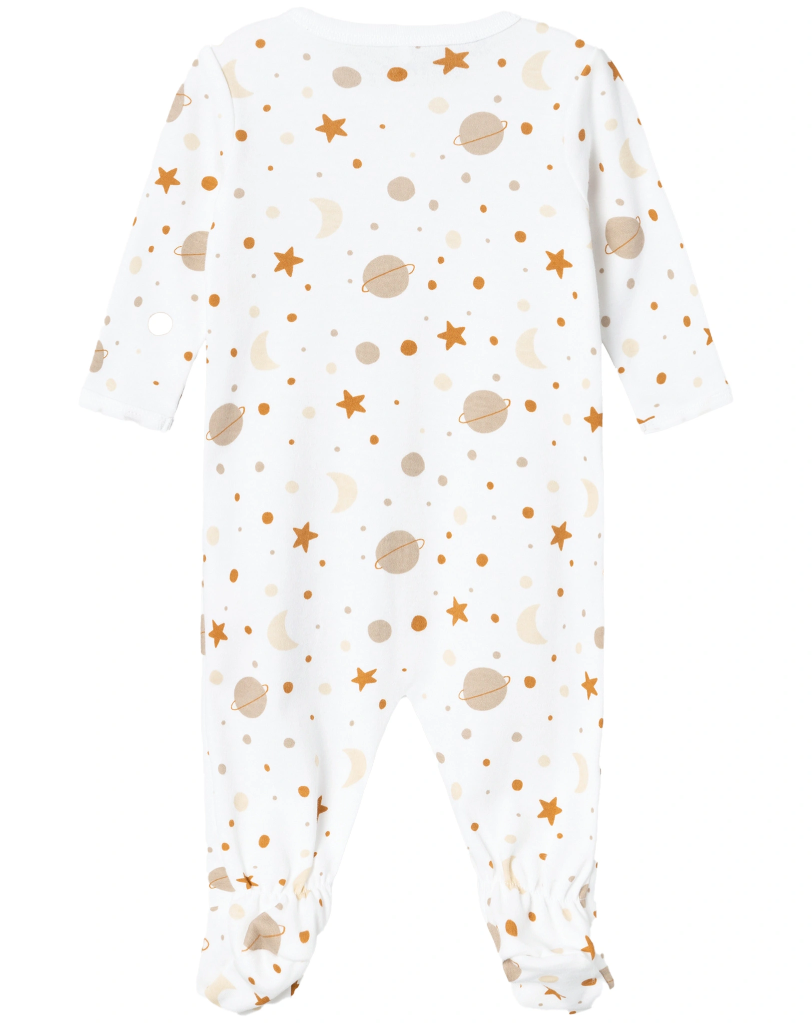 Schlafstrampler NBNNIGHTSUIT PLANETS in bright white