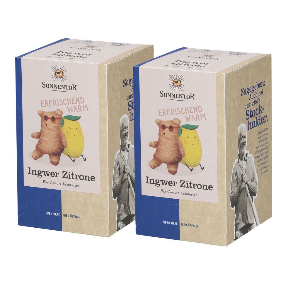 SonnentoR® Ingwer Zitrone Tee