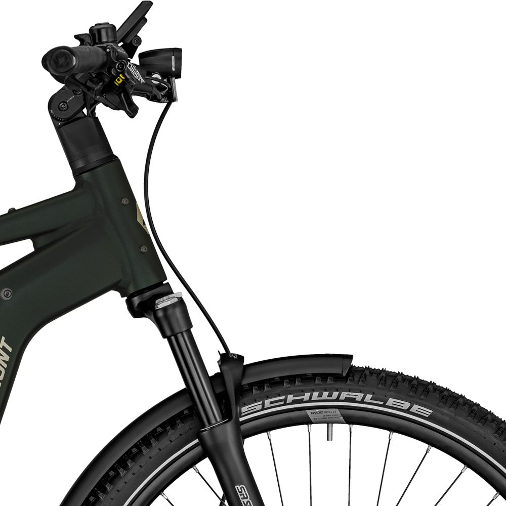Bergamont E-Horizon SUV 6 Gent E-Trekkingrad Herren gloomy green
