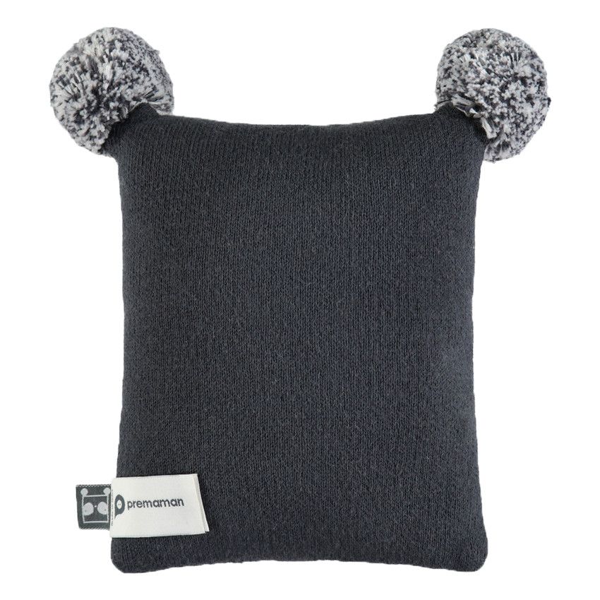 Doudou animal en tricot - Ecru