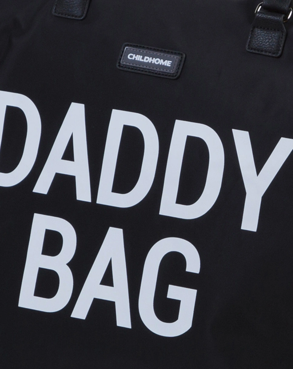 Wickeltasche DADDY BAG (55x30x40) in schwarz
