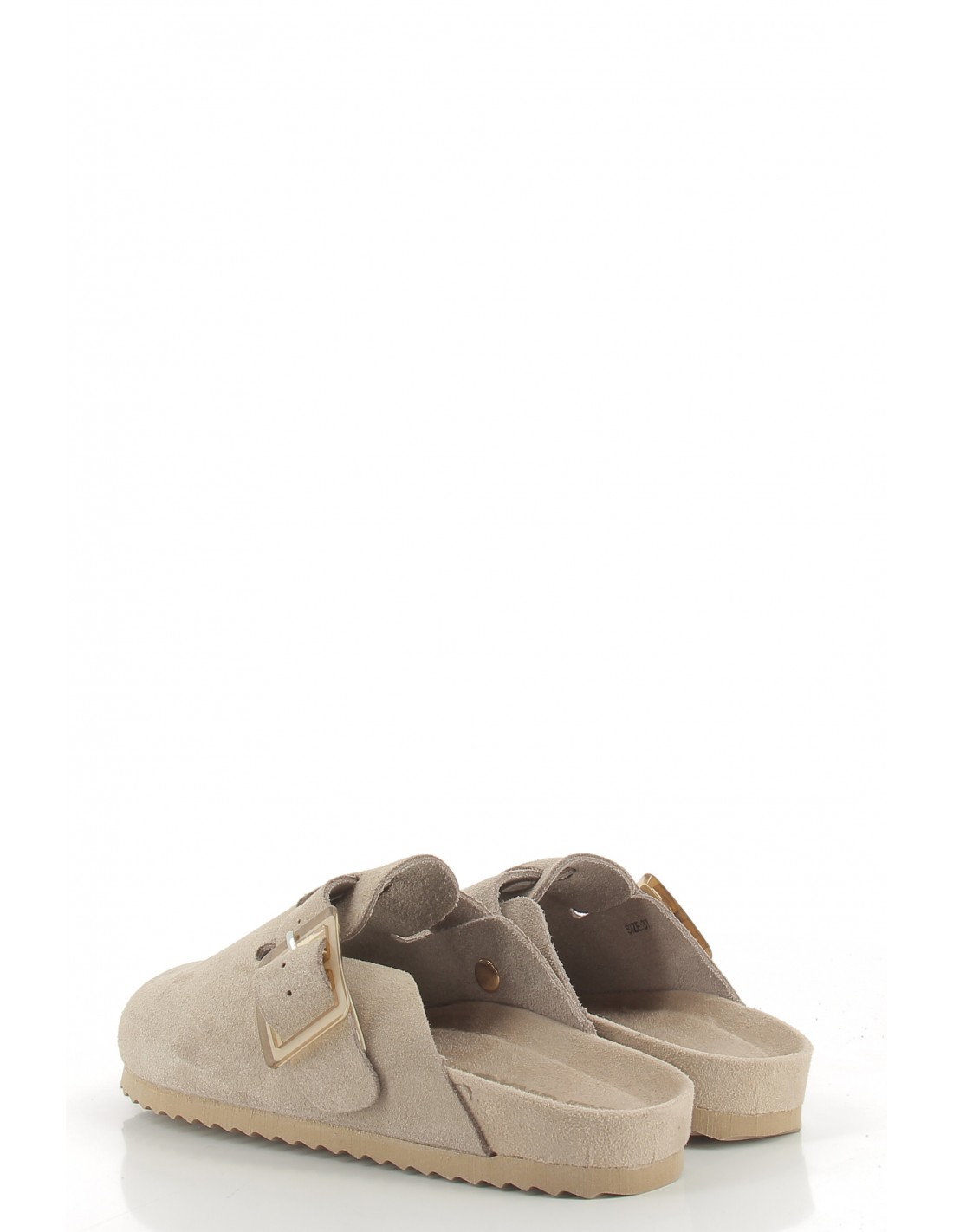 colors of california Sabots Femme Bio Daim Beige