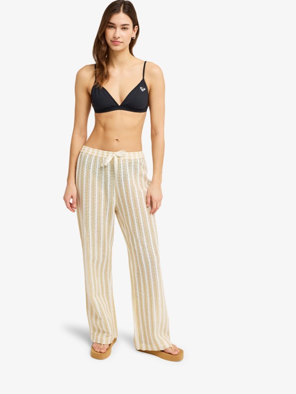 Moana Story Pantalon léger Beige Femme