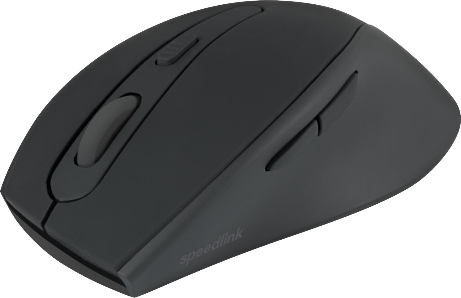 Speedlink - AXON Silent & Antibacterial Rechargeable Mouse - Wireless, USB-A/-C, rubber-black