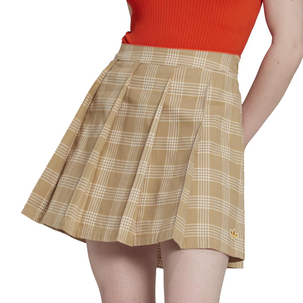 Adidas Jupe Beige/Blanc Femme Adidas Skirt IA8352