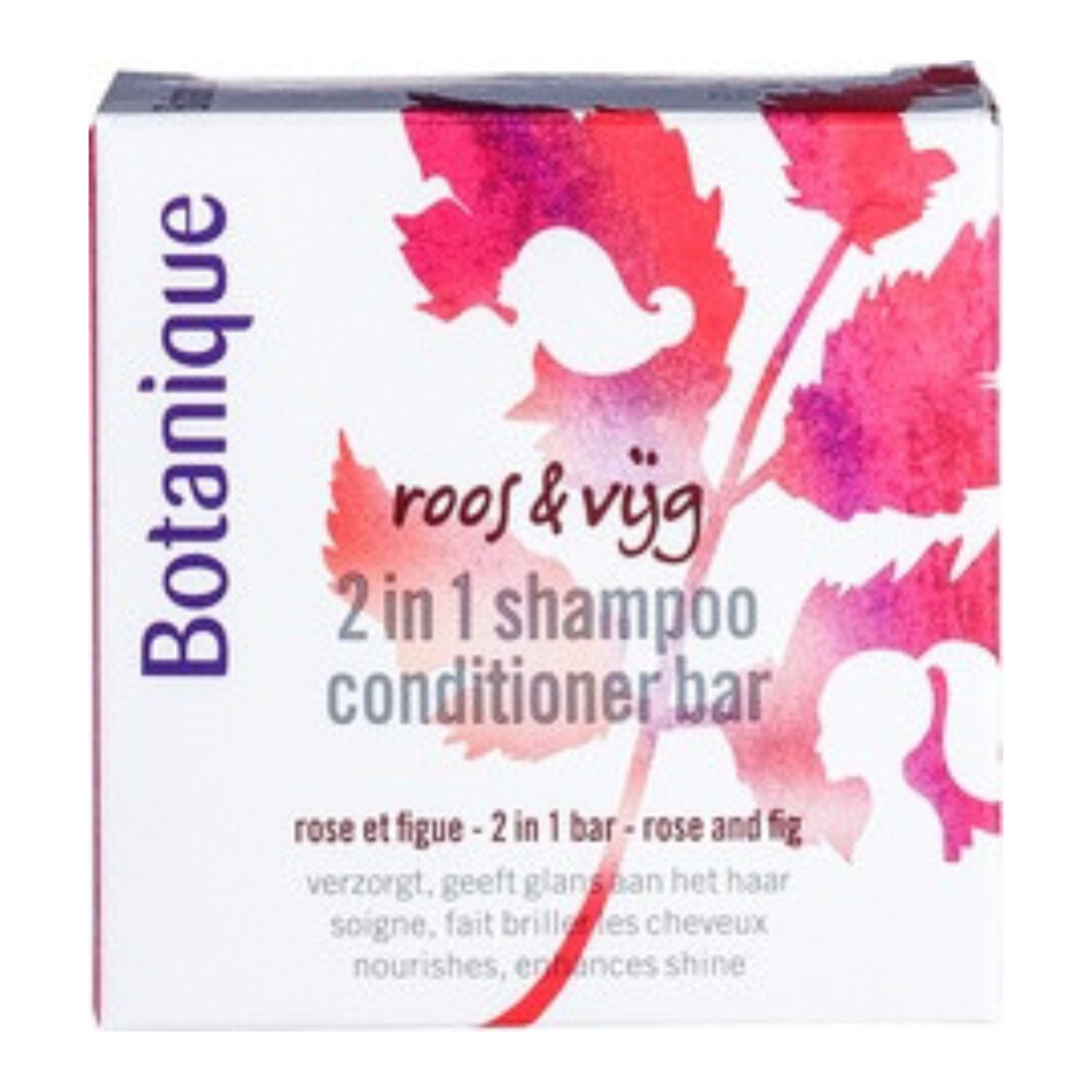 Botanique Shampoo & Conditioner Bar Roos & Vijg100 gr