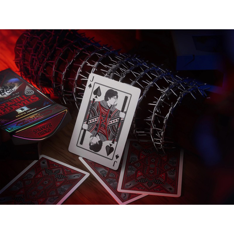 Jeu de 54 cartes Bicycle - Stranger Things - Theroy 11