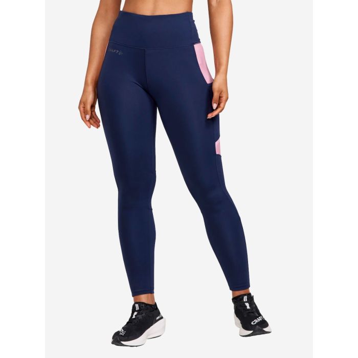 Craft Dame Lange tights ADV Essence Tights 2 Blå