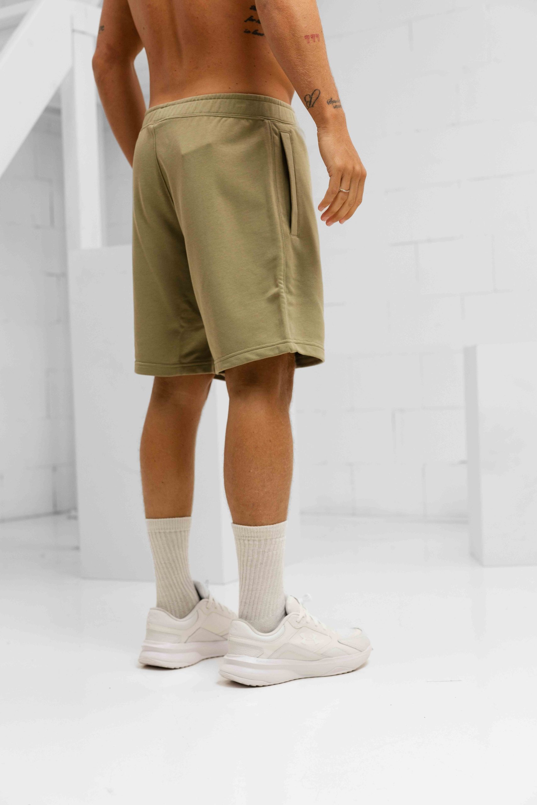 Nike Air Jogging Short Heren Donkergroen