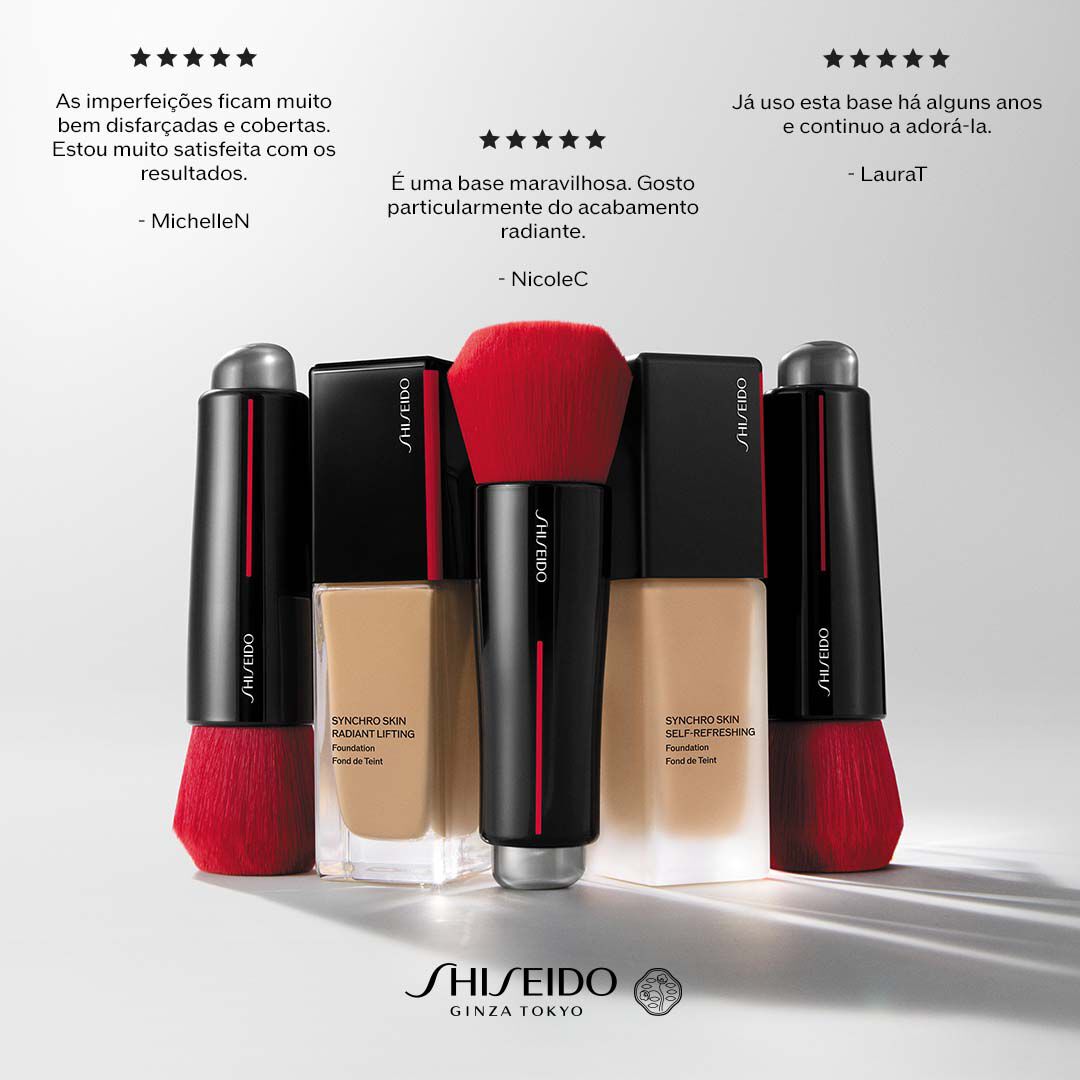 SHISEIDO SHISEIDO MAQUILHAGEM SYNCHRO SKIN SELF-REFRESHING FOUNDATION