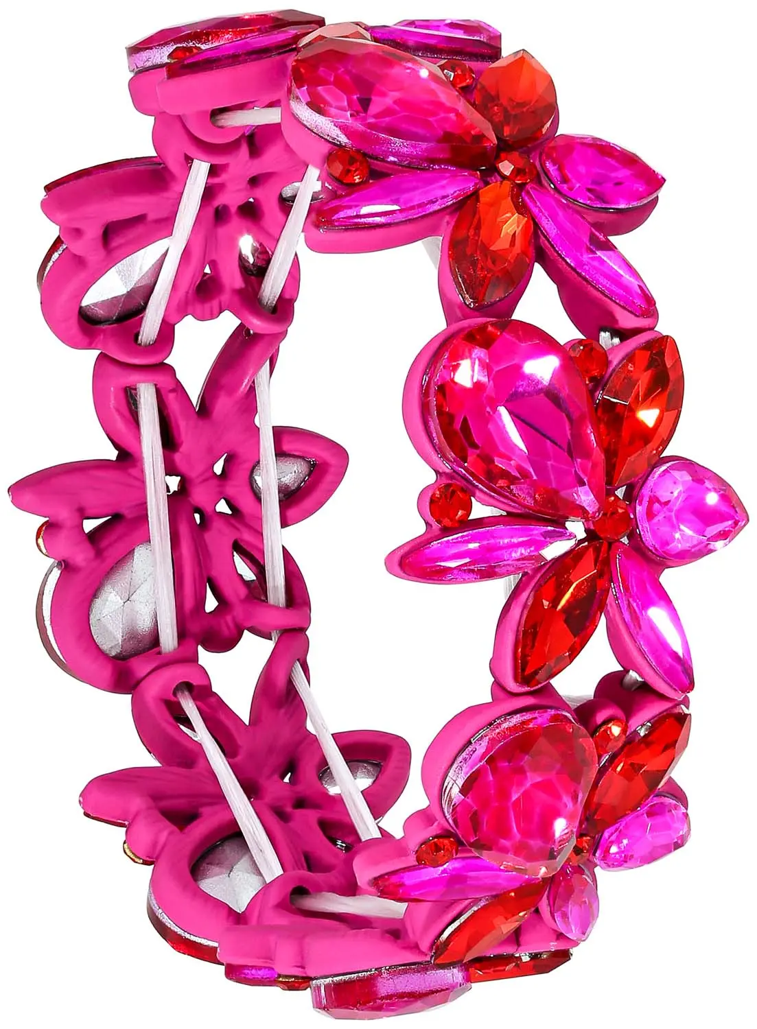 Armband - Floral Pink