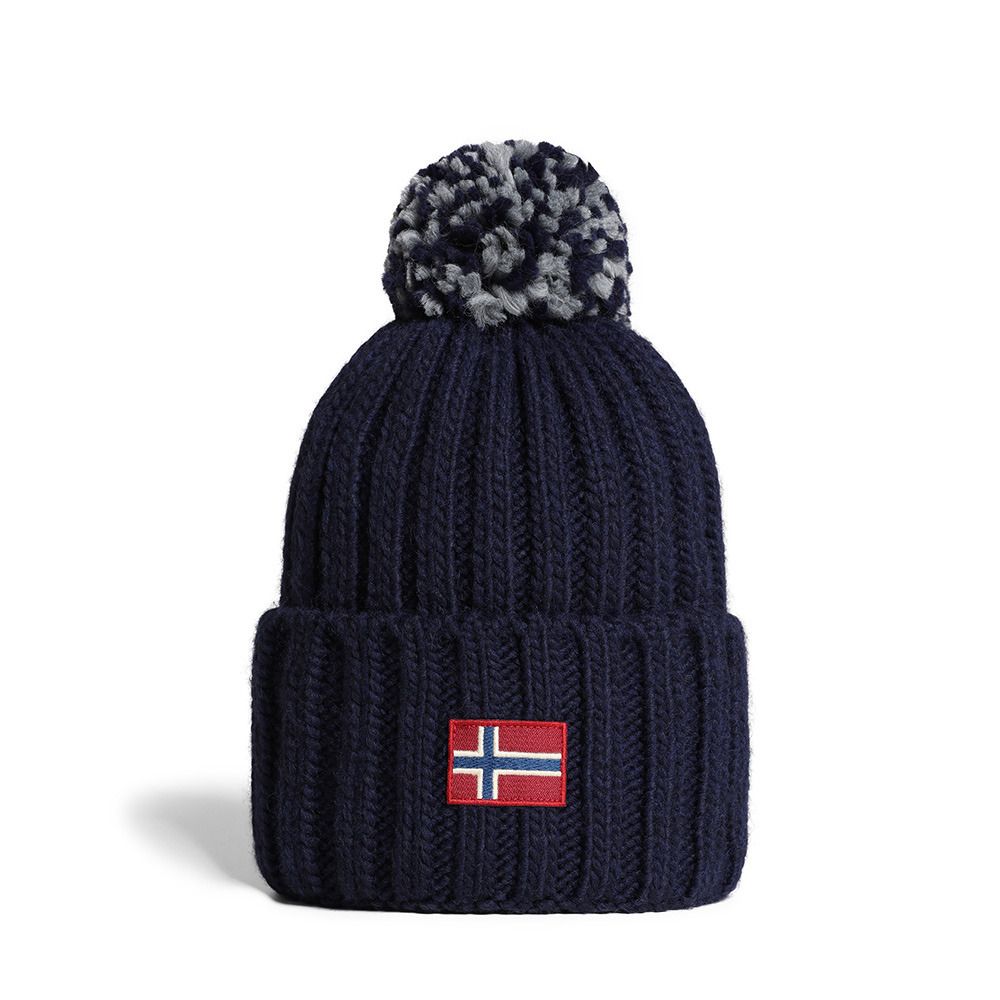 Napapijri SEMIURY W3 - Bonnet Femme blu marine