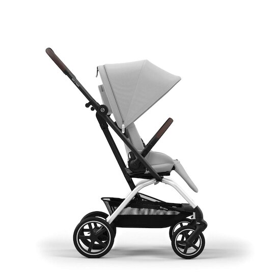 Poussette Eezy S Twist +2    Châssis Silver - Fog Grey        de               CYBEX