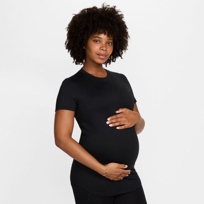 Nike Dame T-shirts One Maternity Short Sleeve Tee Sort
