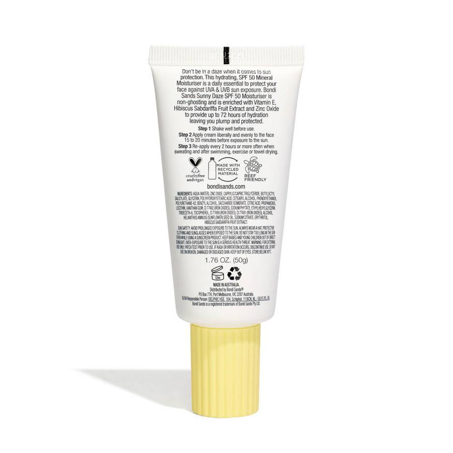 Bondi Sands Sunny Daze SPF50 Moisturiser 50g