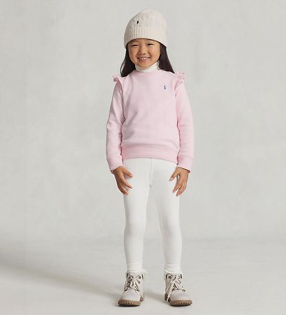 Polo Ralph Lauren Leggings - Rib - Classics ll - Hvid