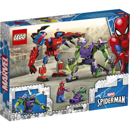 LEGO® Super Heroes 76219 Spider-Mans und Green Goblins Mech-Duell